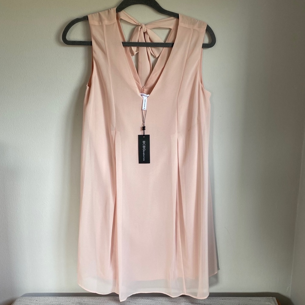 BCBG | Sheer Mini Dress NWT